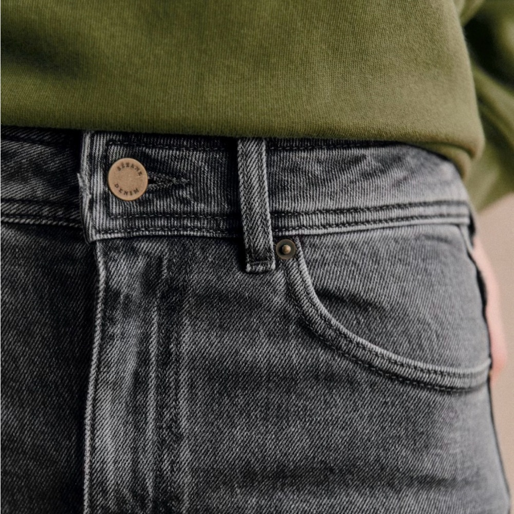 Sezane Le Crop Wide-Leg Jeans - Like new - Picture 2 of 7